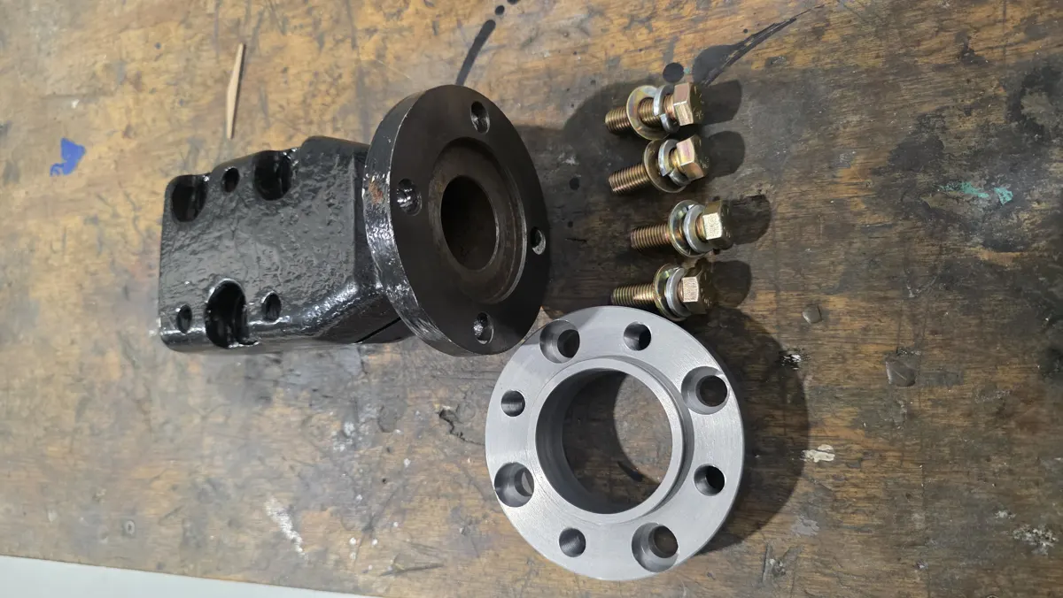 Custom machined coupling adaptor