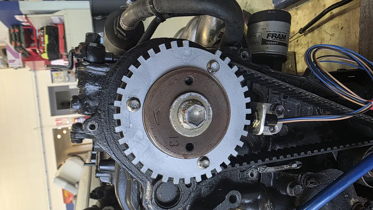 Trigger wheel for a Link ECU conversion
