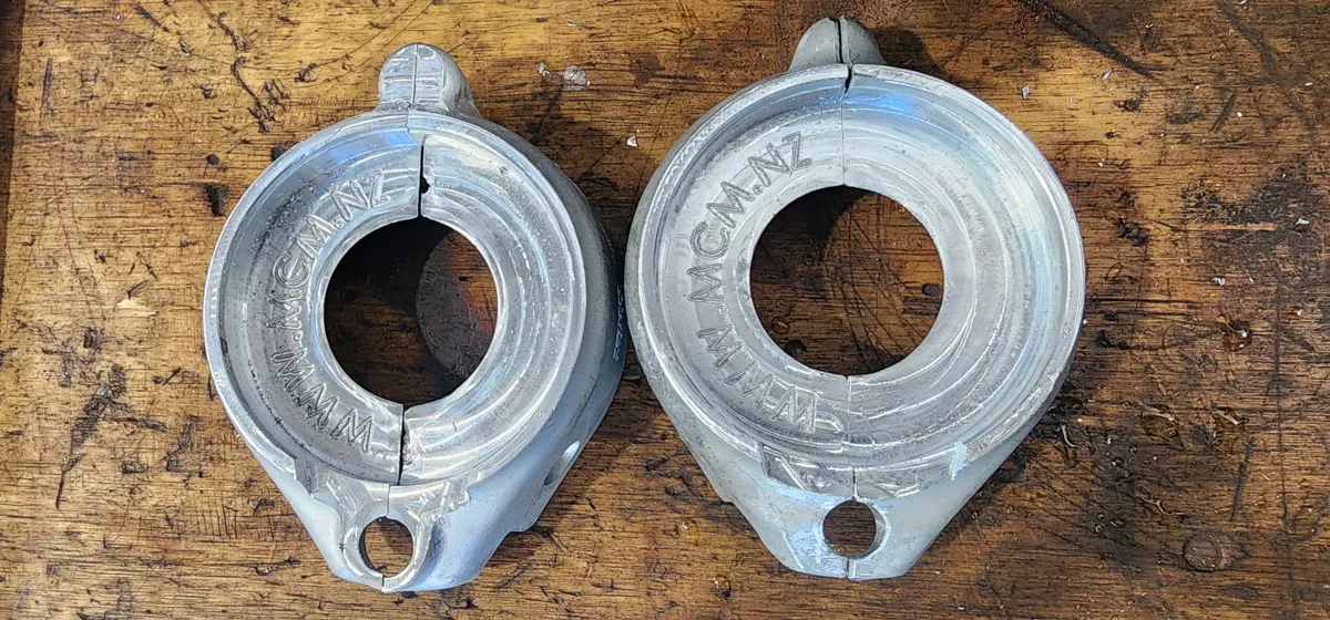 Modified anodes for rope cutters
